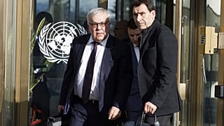 Szergej Versinyin orosz külügyminiszter-helyettes Genfben