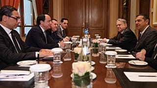 Συνάντηση Νίκου Χριστοδουλίδη- Αλέξη Τσίπρα