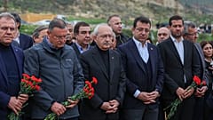 Hatay Belediye Başkanı Lütfü Savaş, Millet İttifakı Cumhurbaşkanı Adayı Kemal Kılıçdaroğlu ve İstanbul Büyükşehir Belediye Başkanı Ekrem İmamoğlu Hatay'daydı. 
