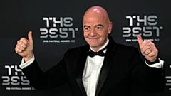 الإيطالي-السويسري جاني إنفانتينو يستعد لولاية جديدة مدتها أربع سنوات على رأس الاتحاد الدولي لكرة القدم (فيفا)، 14 مارس 2023.