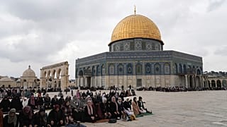 قبة الصخرة في المسجد الأقصى. 2023/02/24