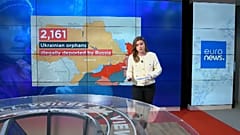 La periodista de Euronews Sacha Vakulina explica los últimos acontecimientos de la guerra en Ucrania