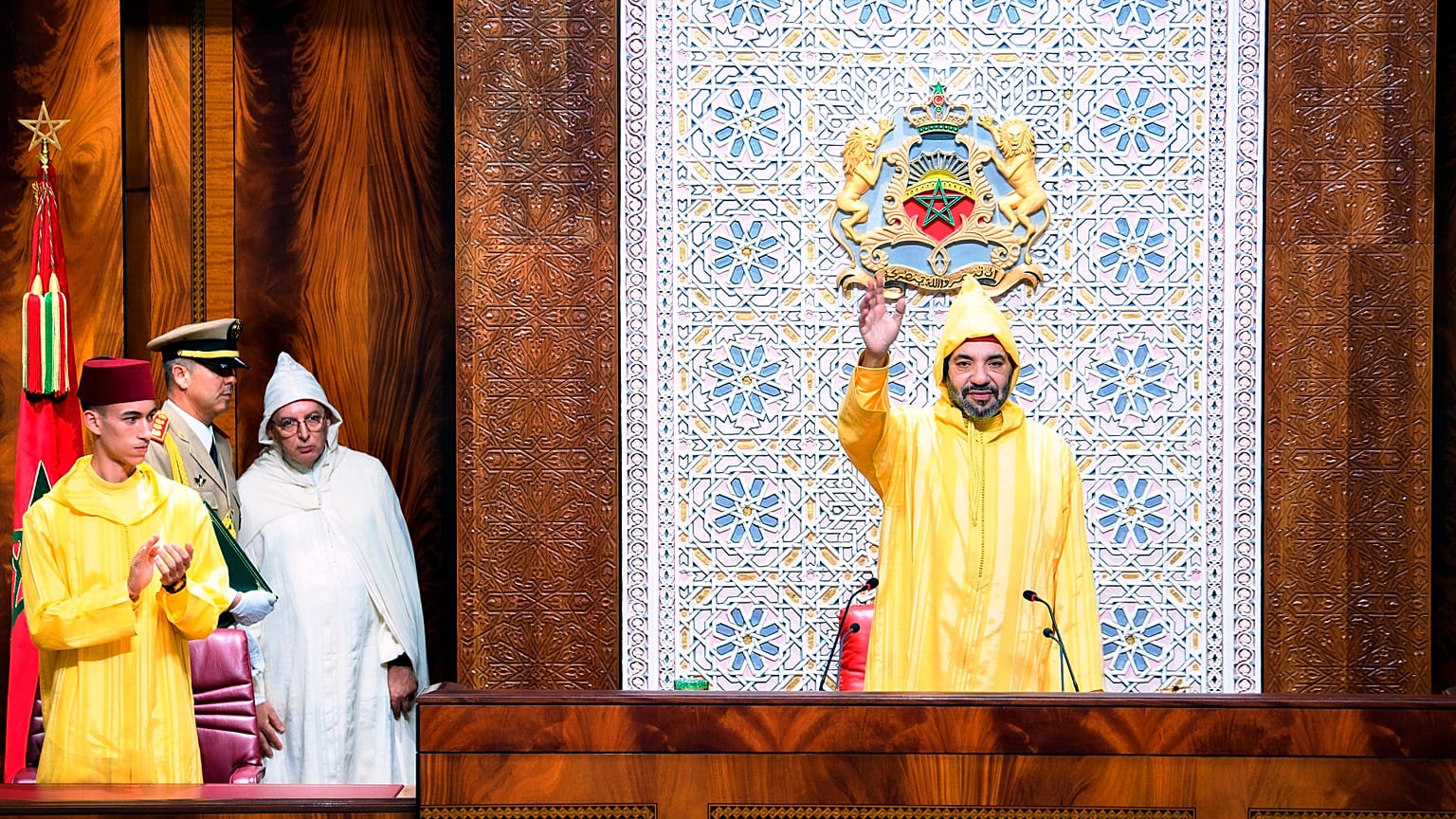 العاهل المغربي محمد السادس 