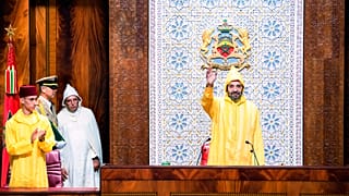العاهل المغربي محمد السادس 