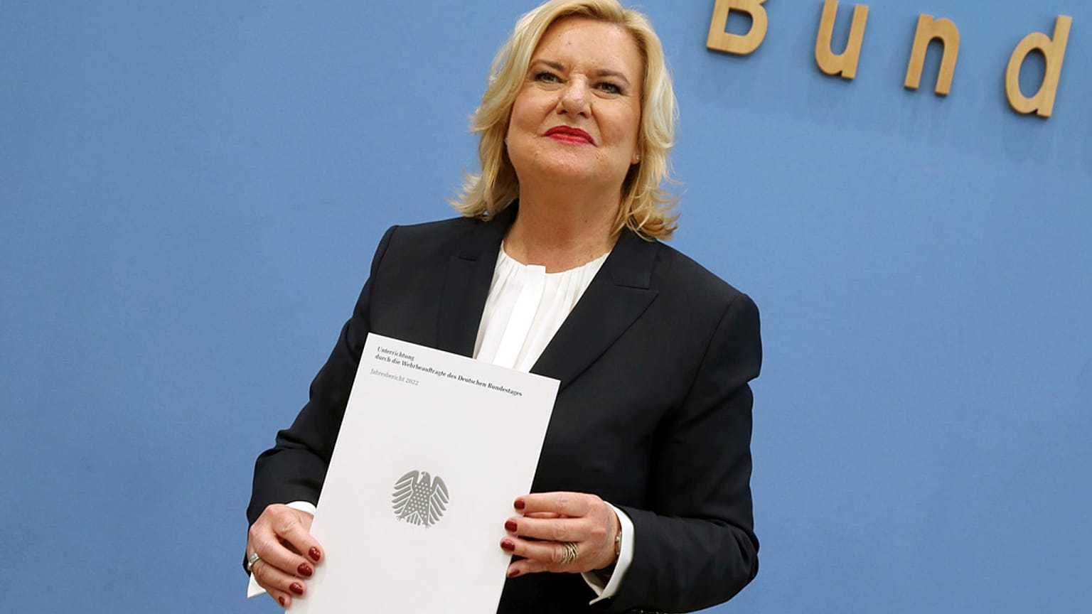 Eva Högl, comissária da Defesa do Parlamento alemão