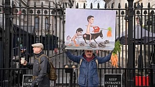 Tiltakozás Londonban