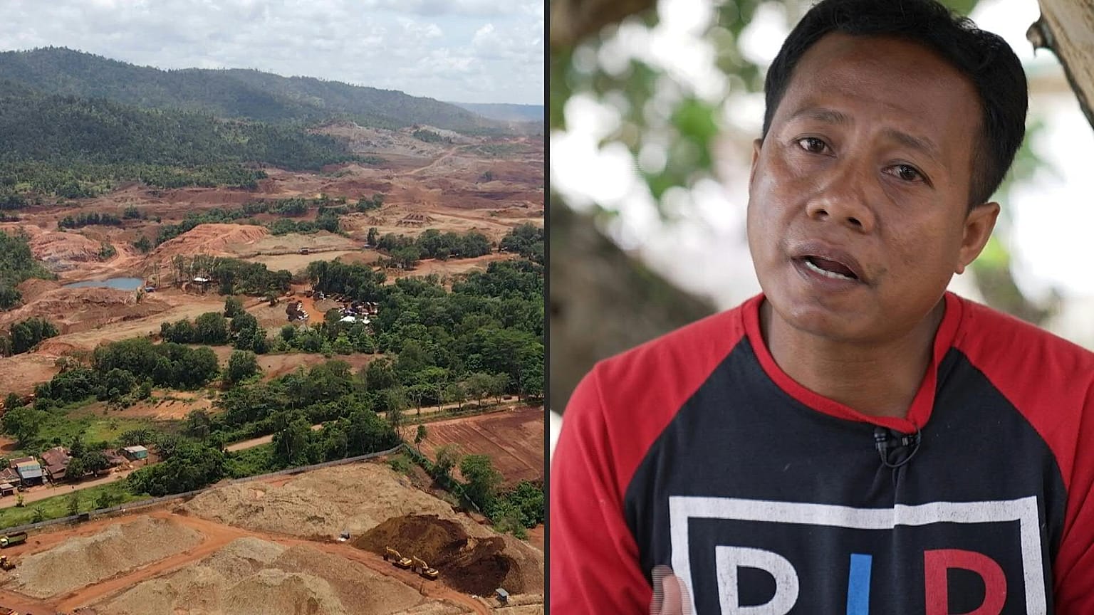 Hastoma was detained for 45 days last year after protesting against the nickel mines.