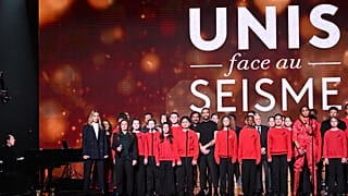 Paris'te depremzedeler için konser 