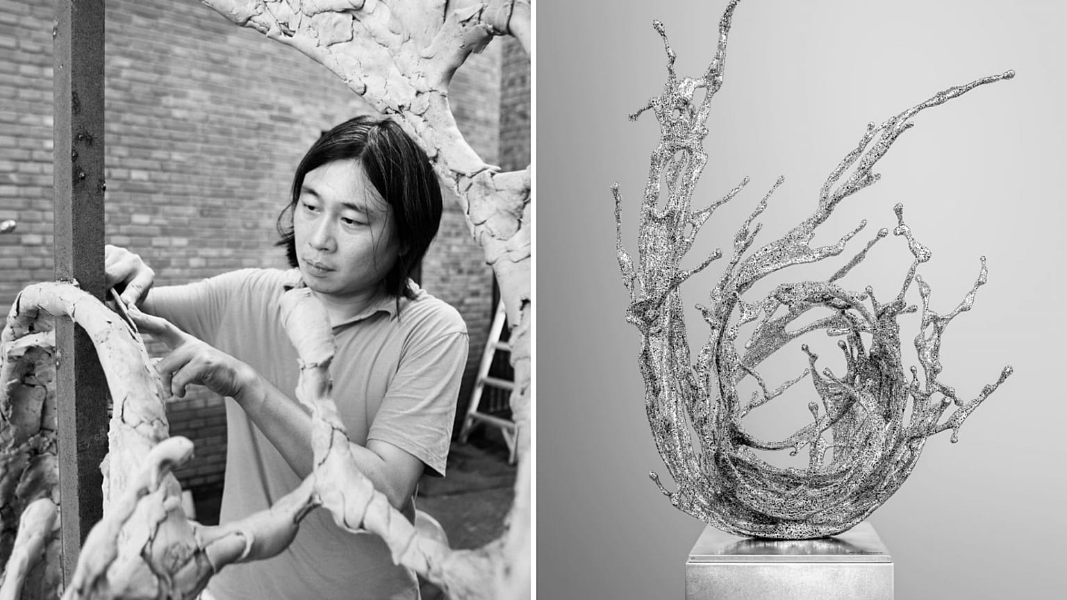 Zheng Lu's awe-inspiring water-inspired sculptures are set to mesmerise at HOFA Gallery