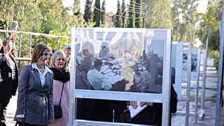 Η Πρώτη Κυρία της Κύπρου στην φωτογραφική έκθεση του ΟΗΕ