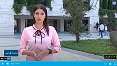 الصحفية اللبنانية جوويل مارون والتي كانت حتى الآن تعمل كمراسلة لقناة فرناس 24 الناطقة بالعربية