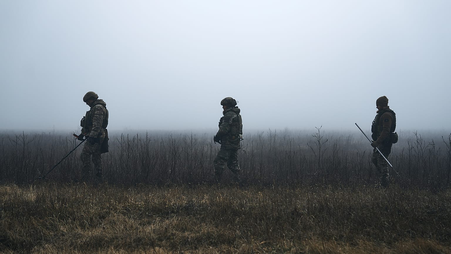 Украинским саперам приходится разминировать огромные территории