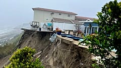 Erdrutsch in San Clemente: Bewohner:innen wurden evakuiert.