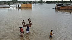Inundaciones del ciclón Yaku en Perú