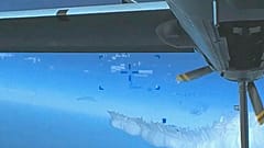 Pentagon Rus uçağının MQ-9 üzerine yakıt boşalttığı anların görüntüsünü paylaştı