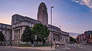 Leeds University campus