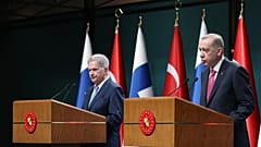 Cumhurbaşkanı Erdoğan ve Finlandiya Cumhurbaşkanı Niinistö 