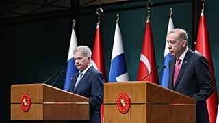 Cumhurbaşkanı Erdoğan ve Finlandiya Cumhurbaşkanı Niinistö 