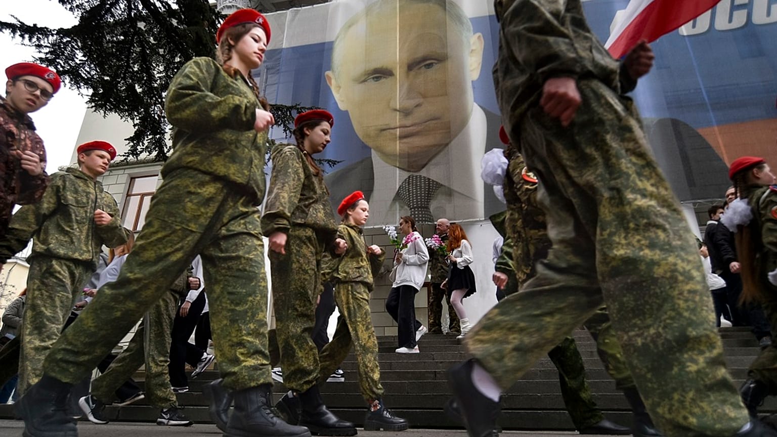 Putin in visita in Crimea