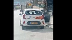 Bild des angegriffenen Autos 