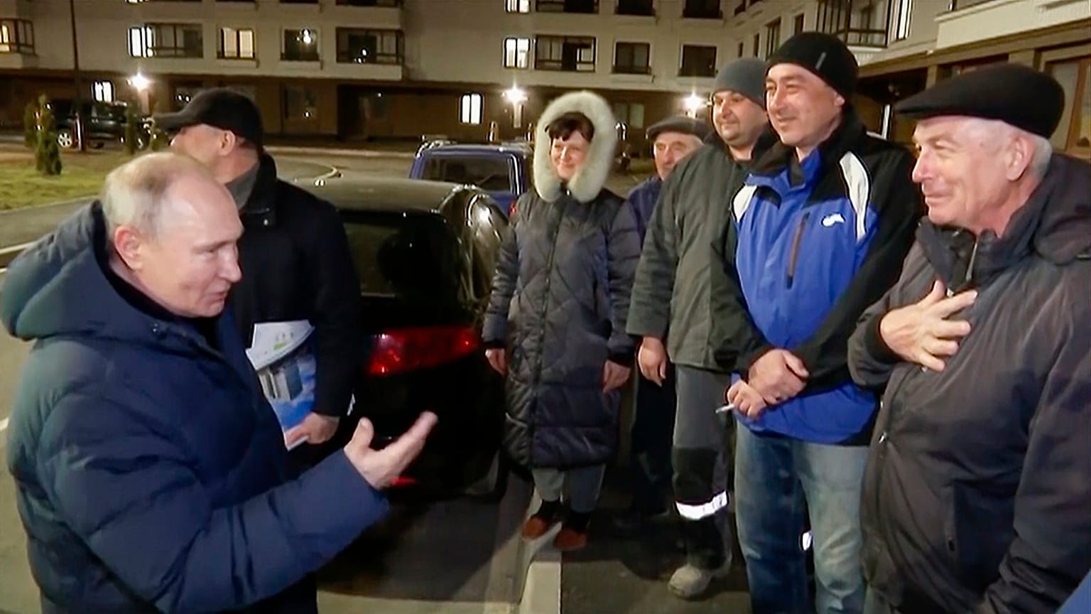 Rusya Devlet Başkanı Putin Mariupol kentini ziyaret etti 