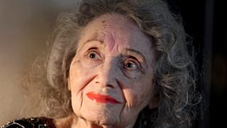 Gloria Dea, touted as the first magician to perform on what would become the Las Vegas Strip in the early 1940s, has died. Here posing at her Las Vegas home on in August 2022.