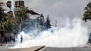 Protests erupted in Nairobi on 20 March, 2023