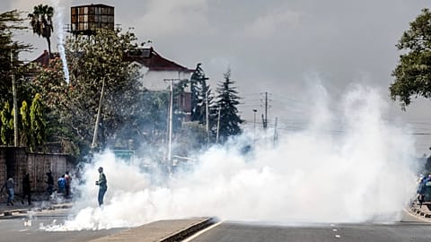 Protests erupted in Nairobi on 20 March, 2023