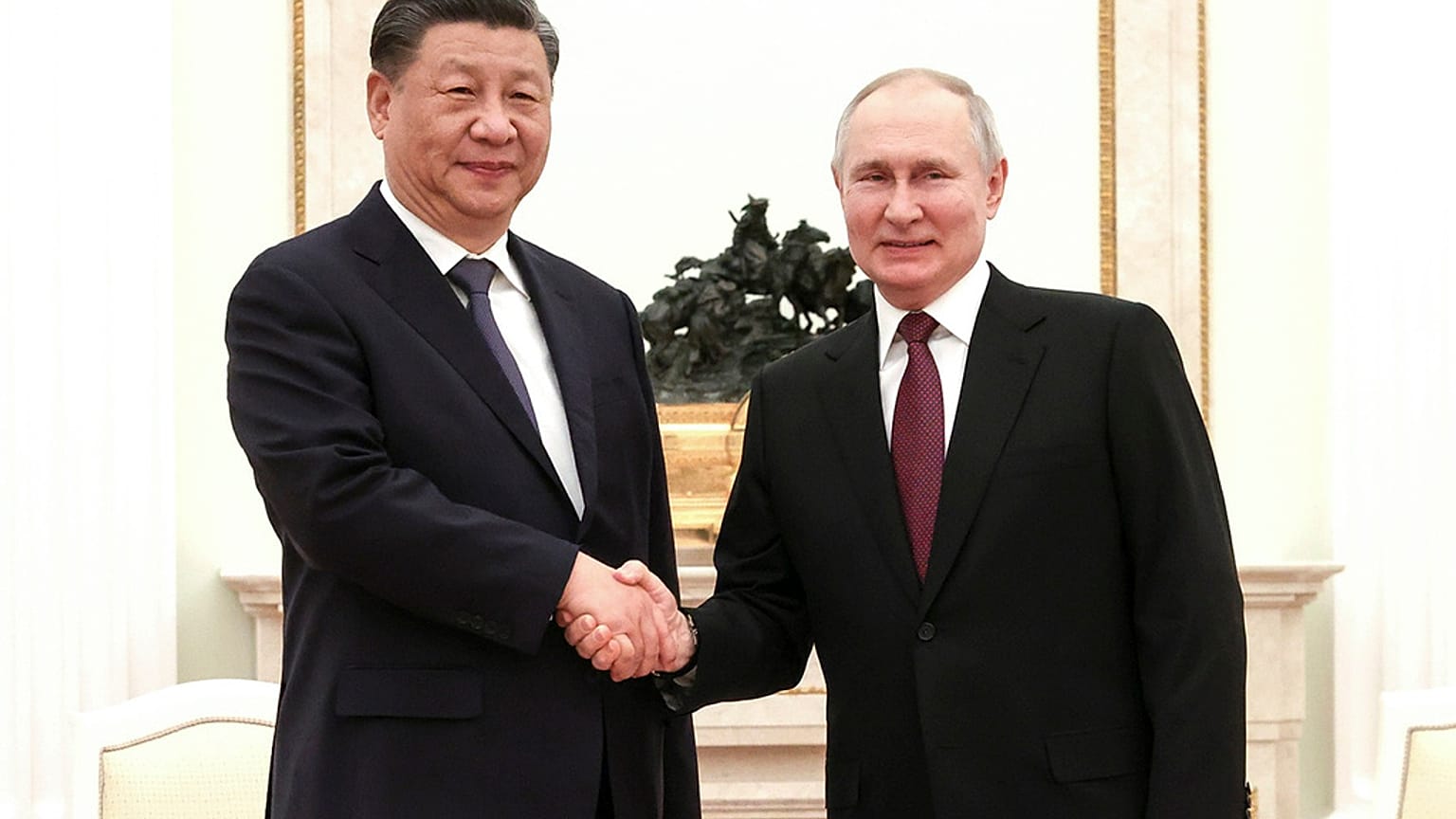 Си Цзиньпин и Владимир Путин