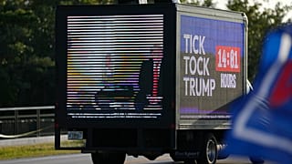 Fahrzeug mit Schriftzug in Florida