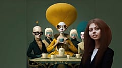 Irisa Nova ist eine künstlich erschaffene KI-Künstlerin .