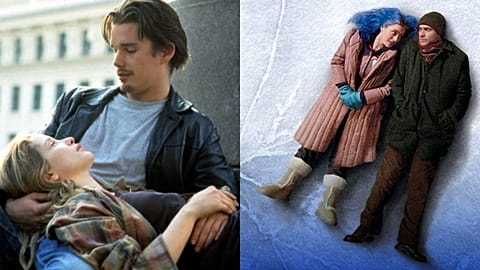 What are the best uses of poetry on the big screen? (Pictured here: Before Sunrise & Eternal Sunshine of the Spotless Mind)