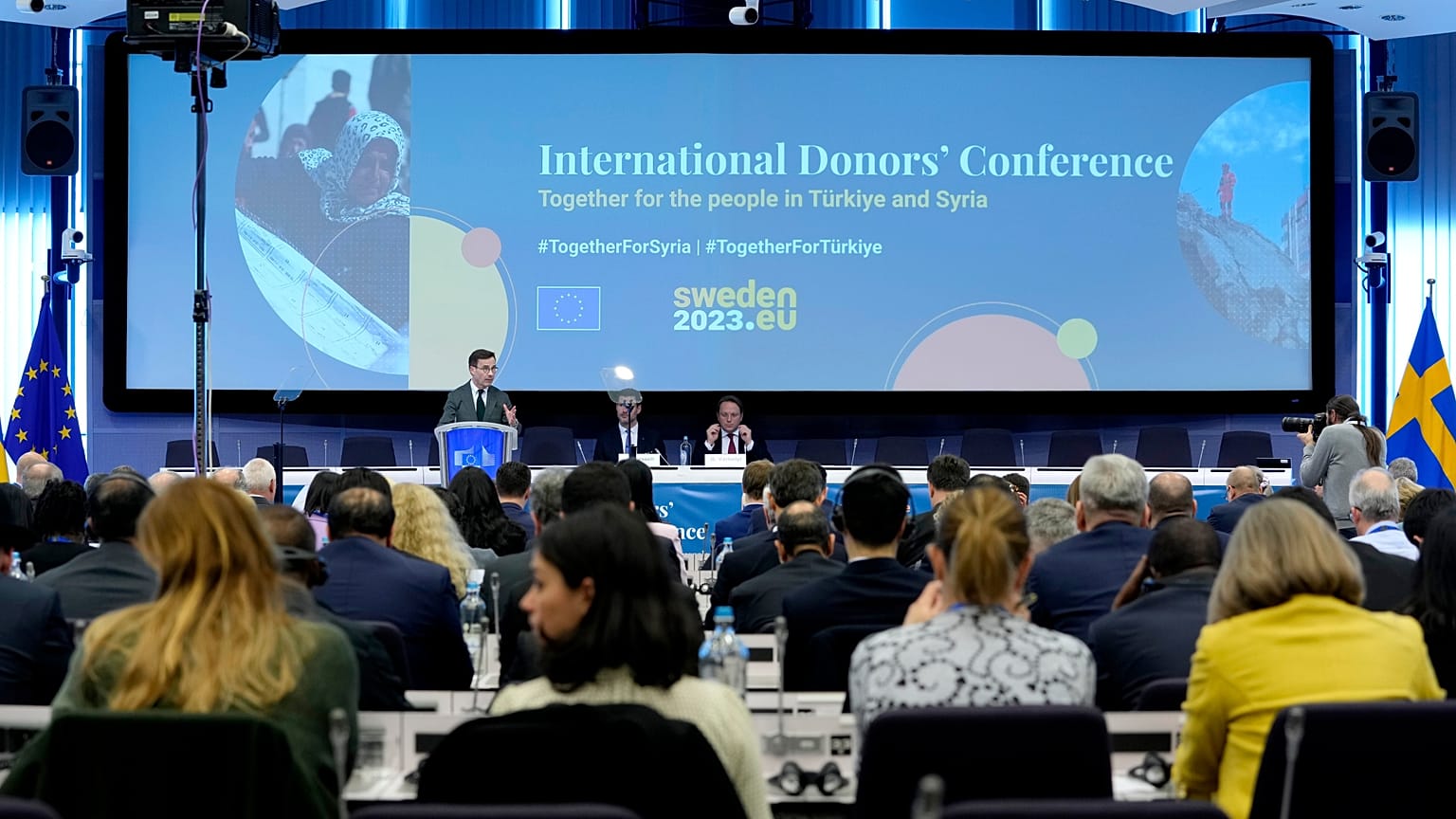 Brüksel'de düzenlenen Uluslararası Bağşçılar Konferansı