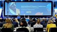 Brüksel'de düzenlenen Uluslararası Bağşçılar Konferansı