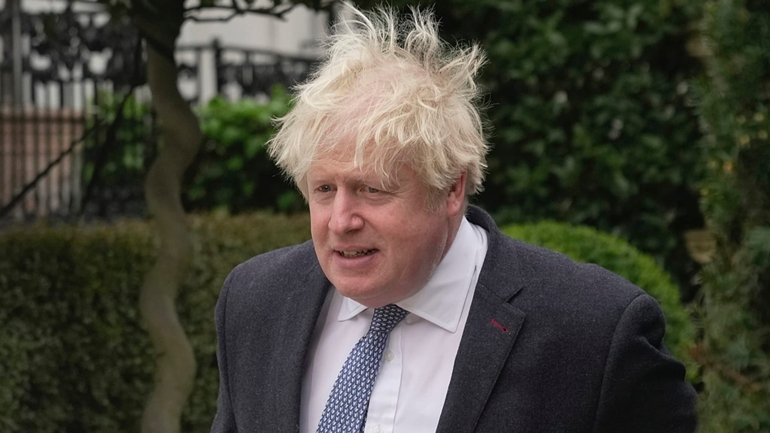 Former UK prime minister Boris Johnson is fighting for his political career