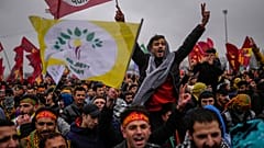 Υποστηρικτές του φιλοκουρδικού κόμματος HDP στην Τουρκία
