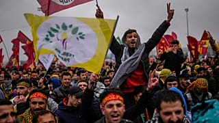 Υποστηρικτές του φιλοκουρδικού κόμματος HDP στην Τουρκία