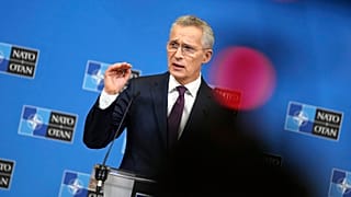 "It is for Ukraine to decide what are acceptable conditions for any peaceful solution," Jens Stoltenberg told reporters on Tuesday.
