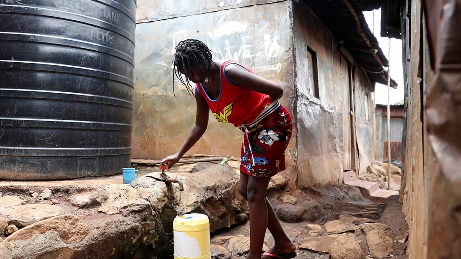 10 Prozent der Weltbevölkerung  derzeit in Gebieten mit großer oder kritischer Wasserknappheit.