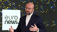 EU-Ratspräsident Charles Michel im Exklusiv-Interview mit Euronews am Mittwoch in Brüssel