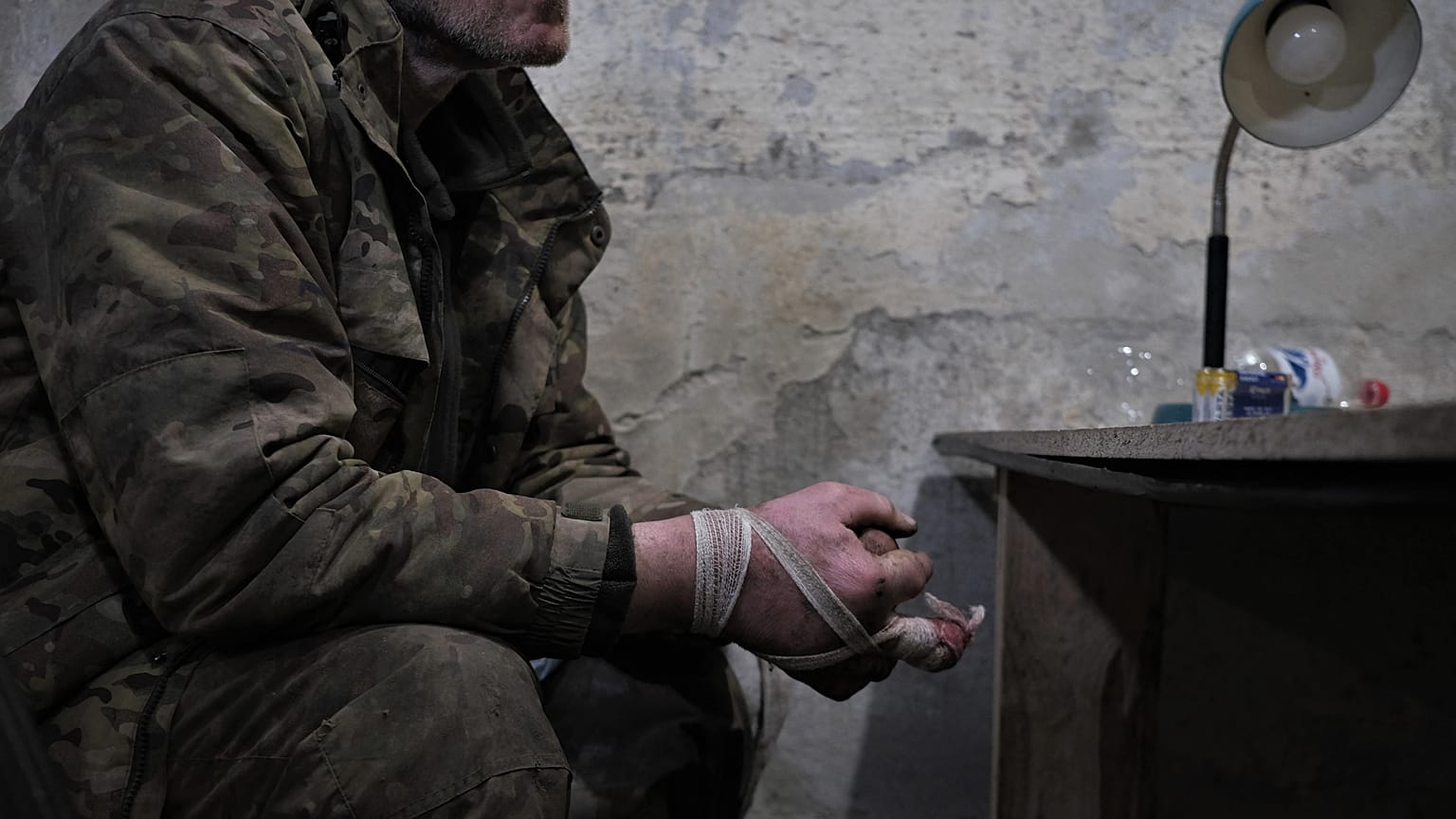 Боец ЧВК Вагнер в плену