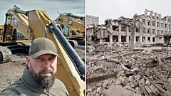 Meet the Ukrainian boss trying to avoid ‘environmental catastrophe’ with recycled concrete.   -  
