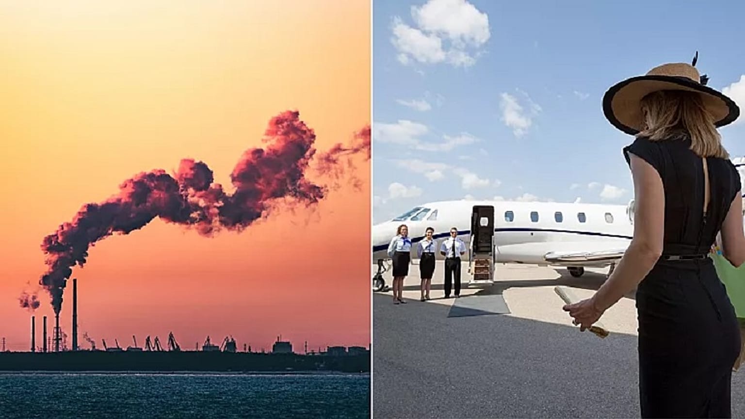 Millionaires will burn through the majority of the world's remaining carbon budget by 2050, research has warned.   - 
