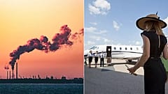 Millionaires will burn through the majority of the world's remaining carbon budget by 2050, research has warned.   - 