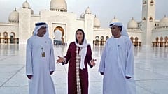 وزيرة المواصلات اللإسرائيلية ميري ريغيف أثناء زيارتها لدبي في 2018