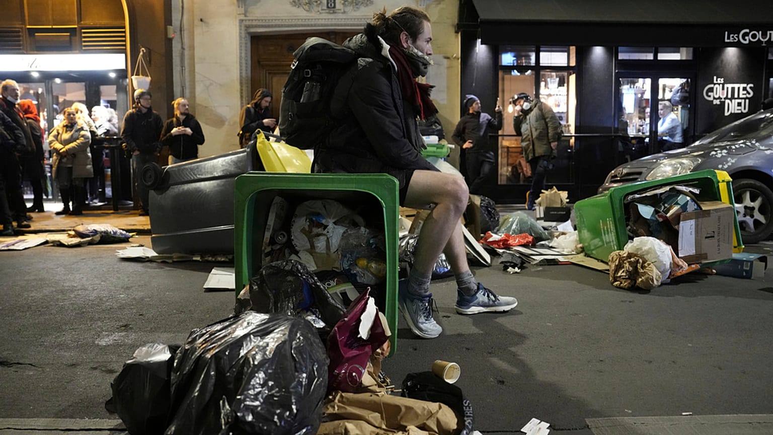 Manifestaciones en Francia contra la reforma de pensiones de Macron