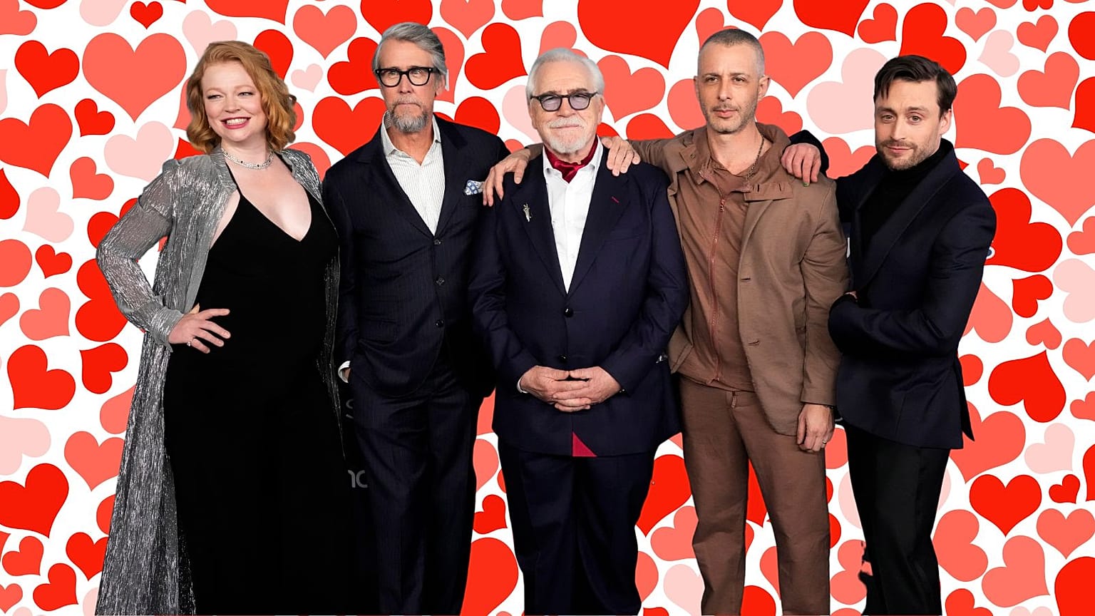 The Succession cast at the NY premiere of Season 4 