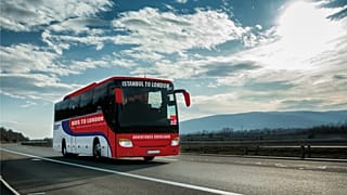 This 56-day bus adventure will take you from Istanbul to London.