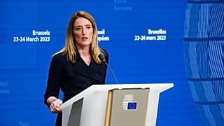 European Parliament President Roberta Metsola warned against undermining "legislative predictability."