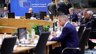 Зал заседаний Совета ЕС в Брюсселе